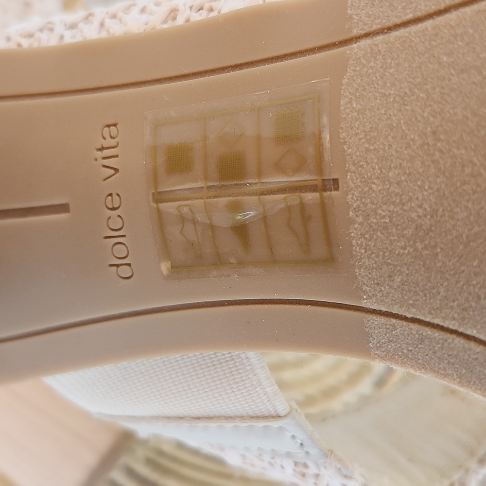 DOLCE VITA 2-BAND SLIDE-IN HEELED SANDALS - Picture 6 of 10